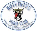 Nifty Fifty's Ford Club Logo - Transparent